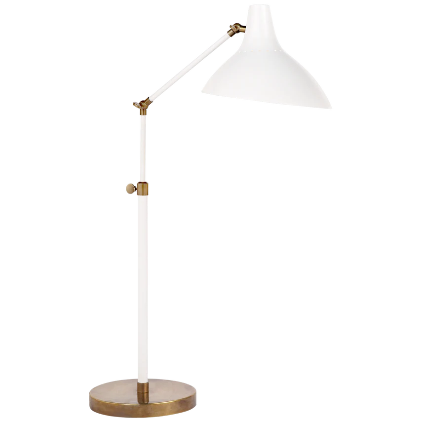 Charlton Table Lamp - Black/White - Image 2