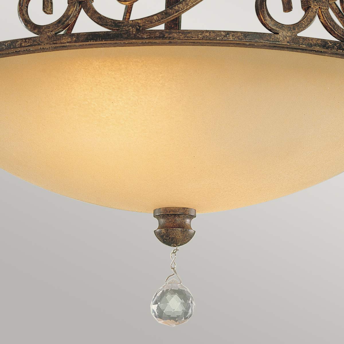 Chateau 2 Light Semi-Flush Light - Mocha Bronze - Image 2