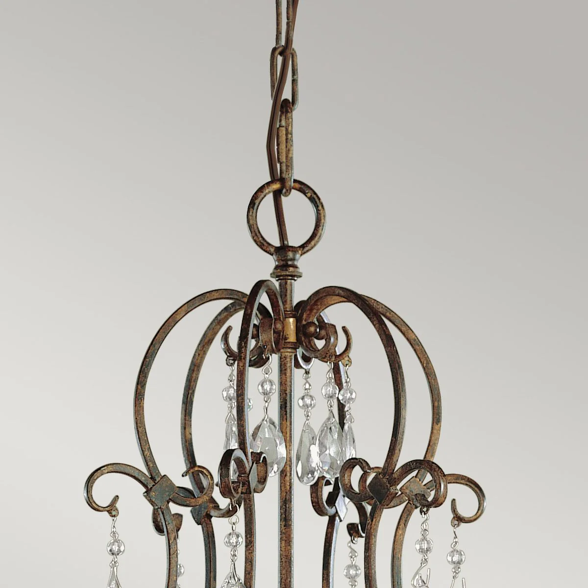 Chateau 4/6 Light Chandelier - Mocha Bronze - Image 11
