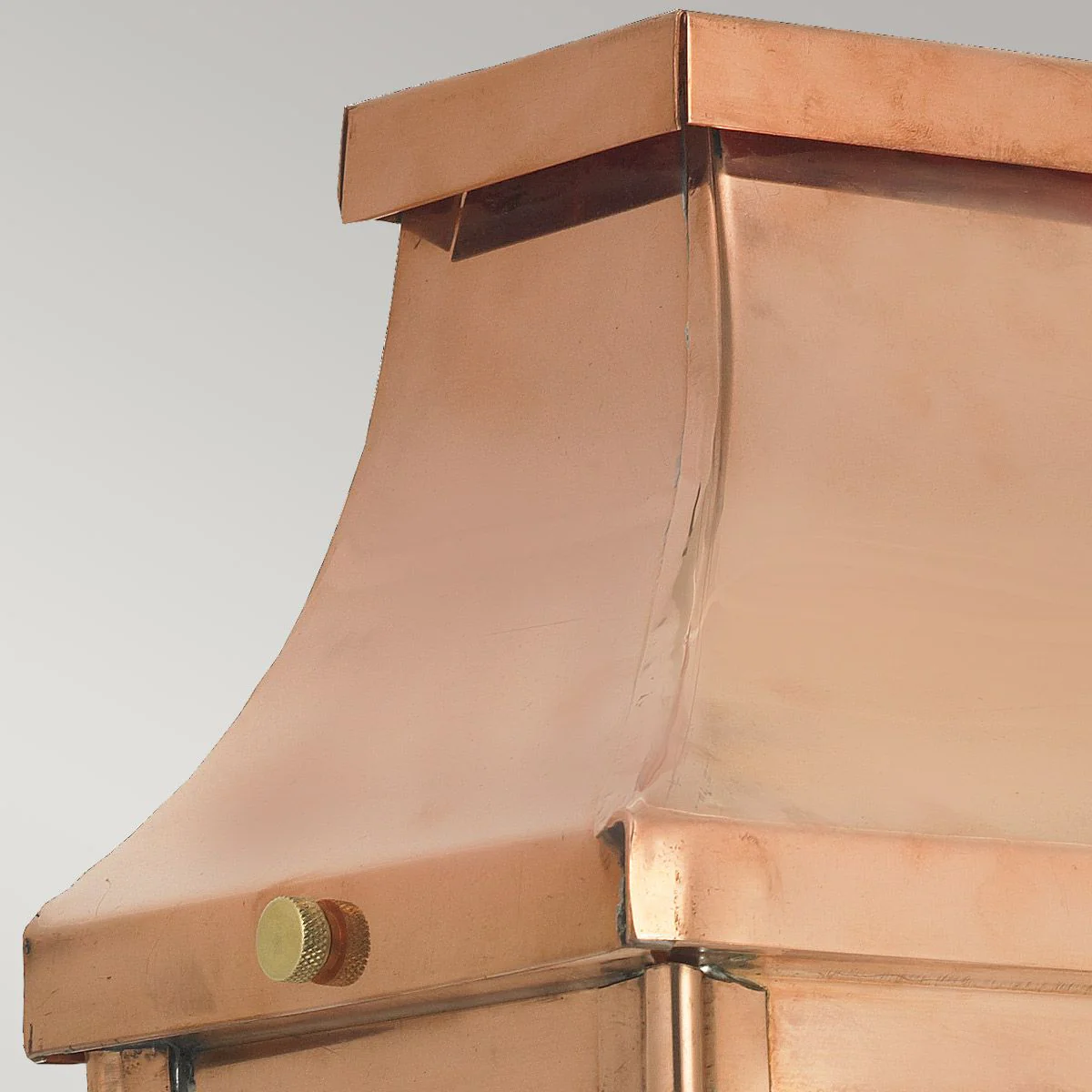 Chelsea 1 Light Small/Large Half Lantern - Copper E27 IP44 - Image 8