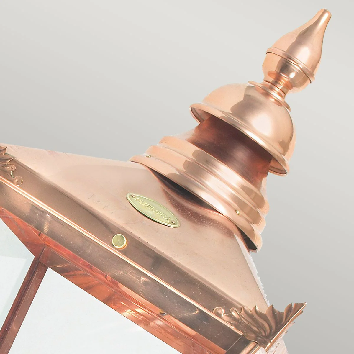 Chelsea 1 Light Up/Down Outdoor Lantern - Copper E27 IP44 - Image 12