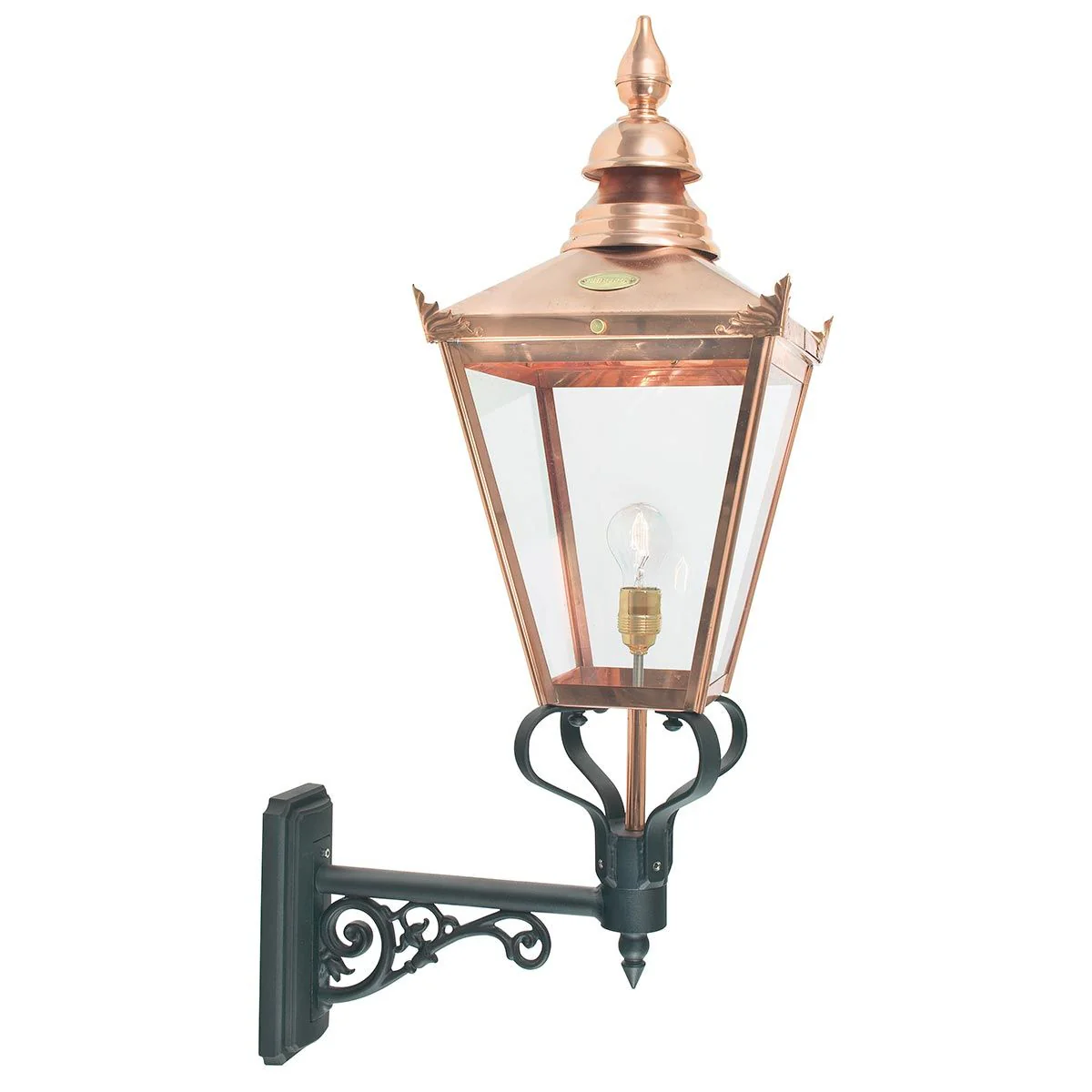 Chelsea 1 Light Up/Down Outdoor Lantern - Copper E27 IP44 - Image 2