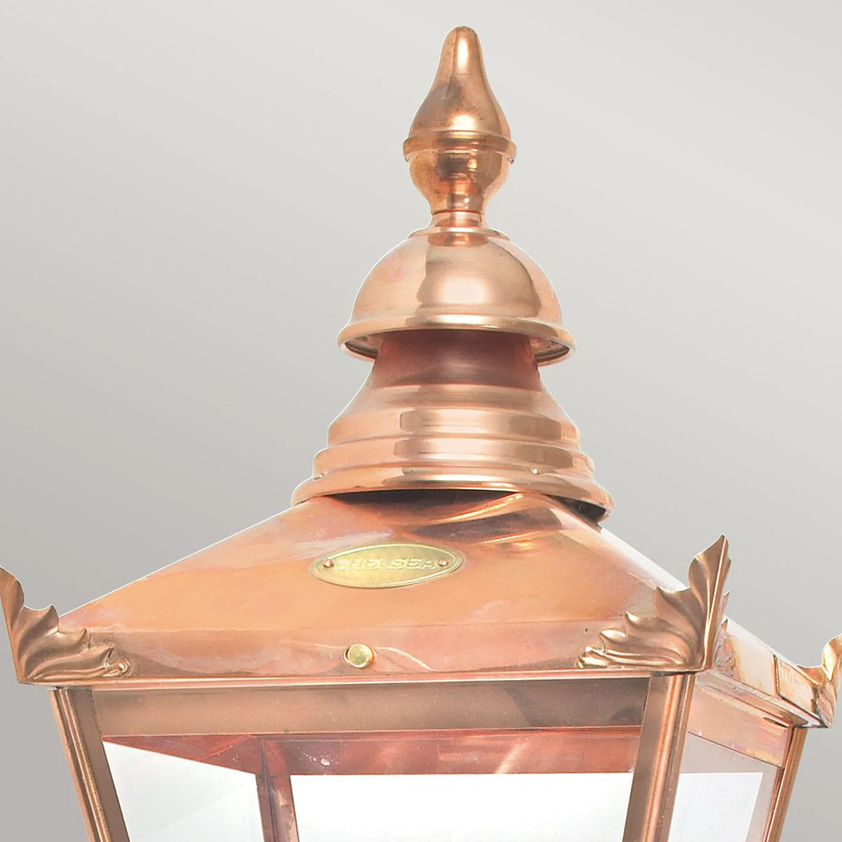 Chelsea 1 Light Up/Down Outdoor Lantern - Copper E27 IP44 - Image 8