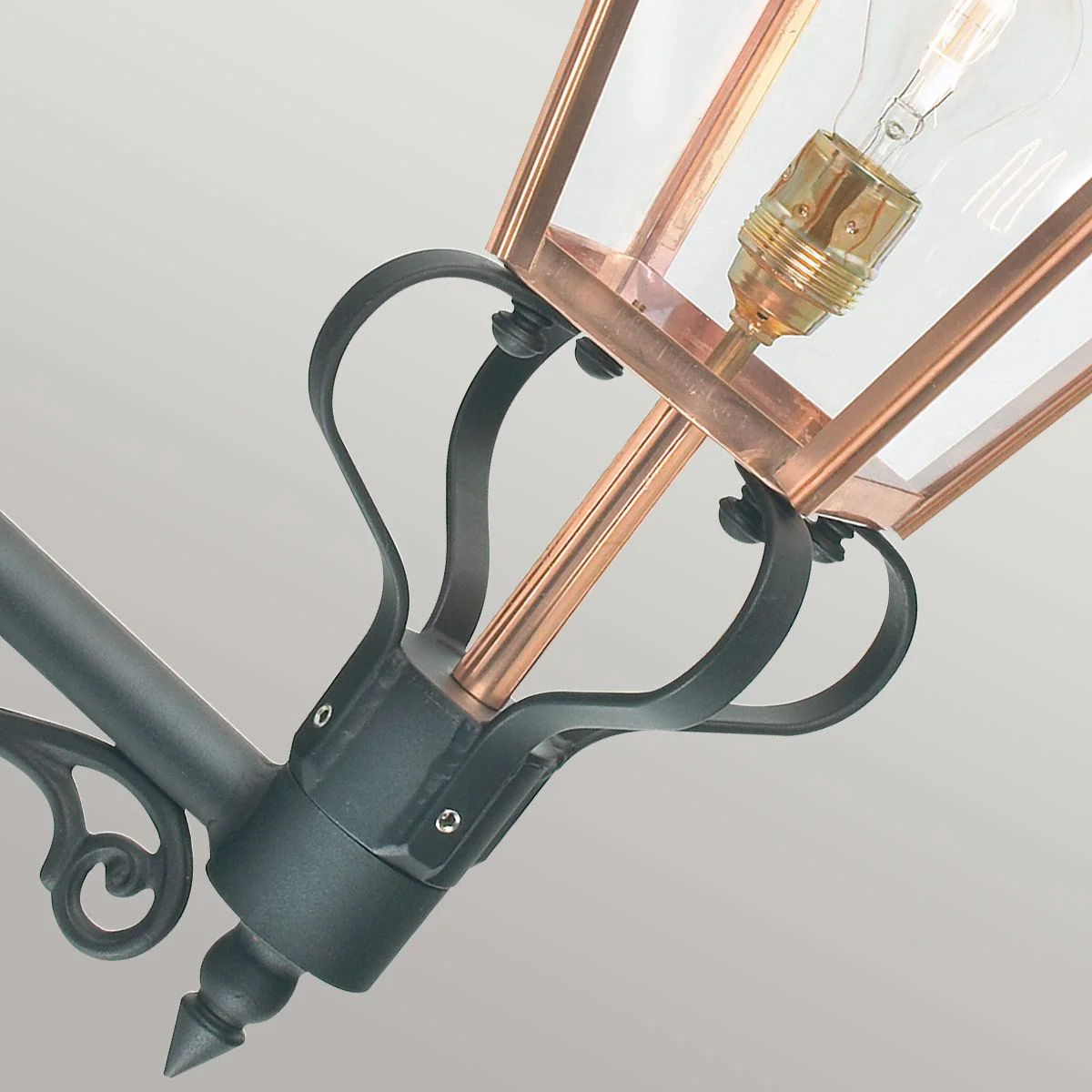 Chelsea 1 Light Up/Down Outdoor Lantern - Copper E27 IP44 - Image 9