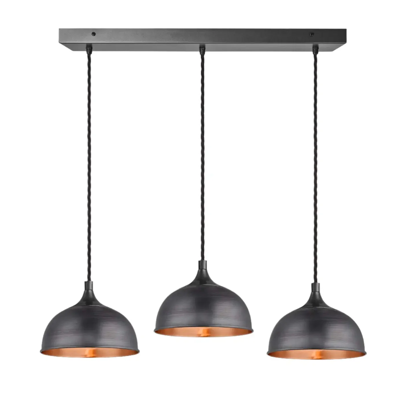 Chelsea Dome 3 Wire Cluster Lights - Various Finishes - Image 3