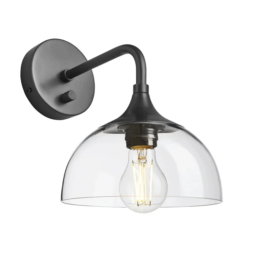 Chelsea Glass Globe/Dome Wall Light - Various Finishes - Image 12