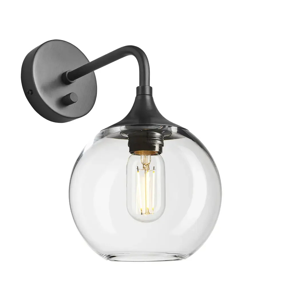 Chelsea Glass Globe/Dome Wall Light - Various Finishes - Image 5