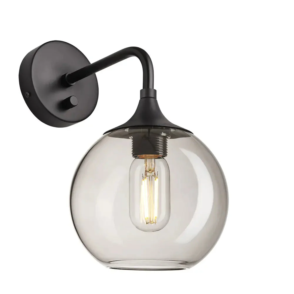 Chelsea Glass Globe/Dome Wall Light - Various Finishes - Image 6
