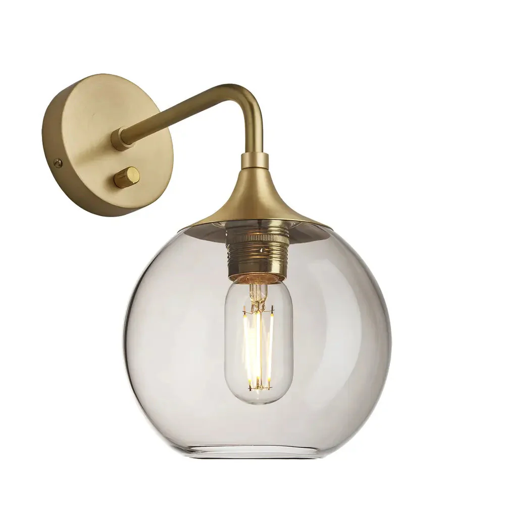 Chelsea Glass Globe/Dome Wall Light - Various Finishes - Image 7