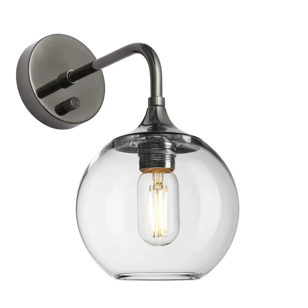 Chelsea Glass Globe/Dome Wall Light - Various Finishes - Image 8