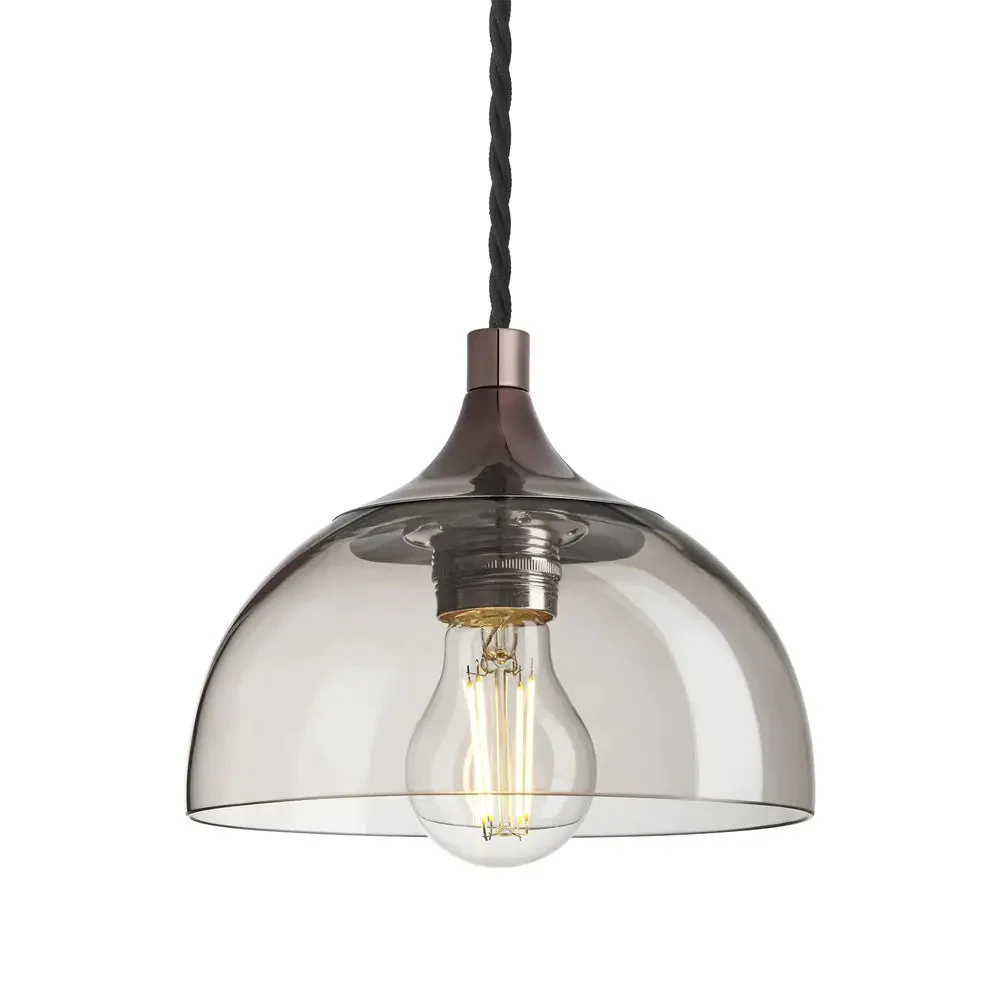 Chelsea Glass Globe/Dome Pendant Light - Various Finishes - Image 20