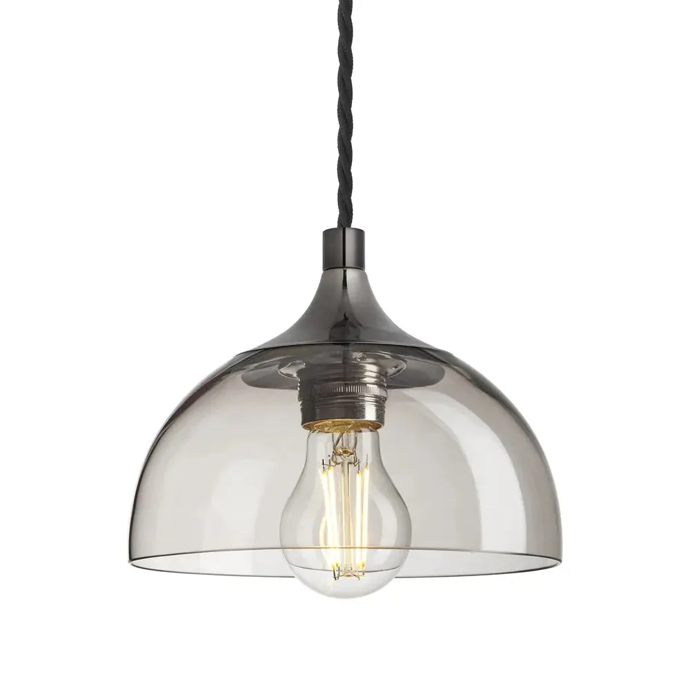 Chelsea Glass Globe/Dome Pendant Light - Various Finishes - Image 21
