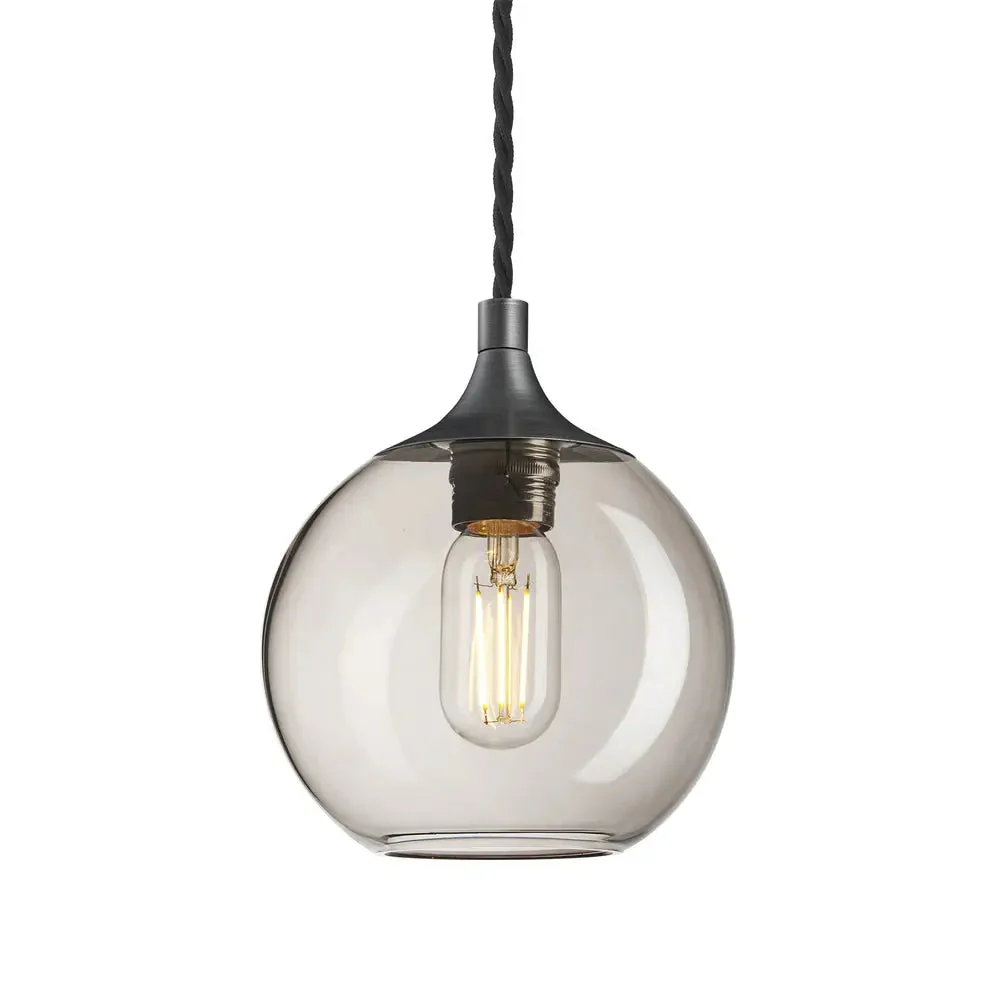 Chelsea Glass Globe/Dome Pendant Light - Various Finishes - Image 4