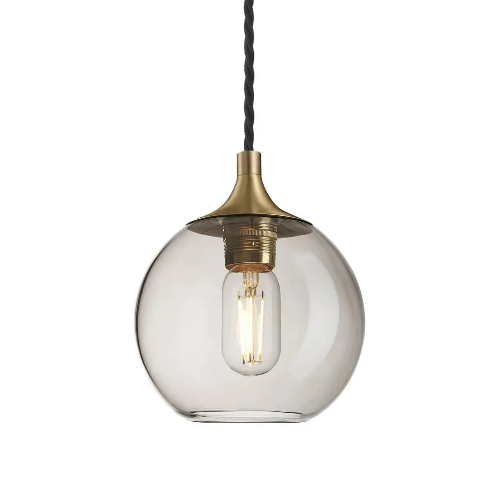 Chelsea Glass Globe/Dome Pendant Light - Various Finishes - Image 5