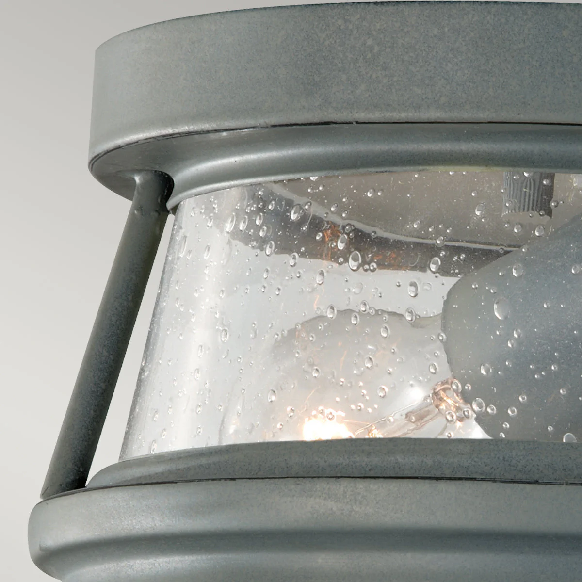 Chelsea Harbor 2Lt Flush Lantern – Black Finish - Image 2