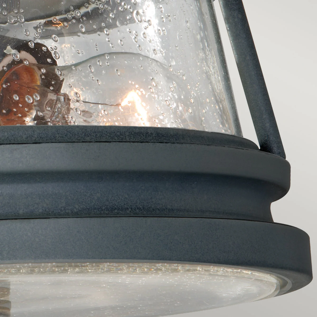 Chelsea Harbor 2Lt Flush Lantern – Black Finish - Image 3