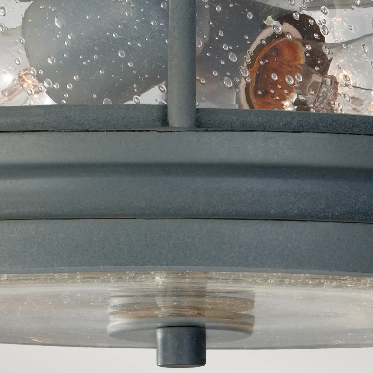 Chelsea Harbor 2Lt Flush Lantern – Black Finish - Image 4