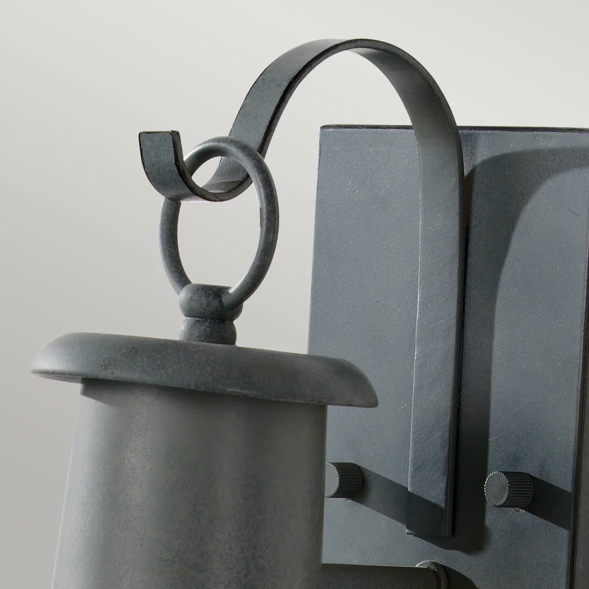 Chelsea Harbor Wall Lantern – Storm Cloud Finish - Image 2