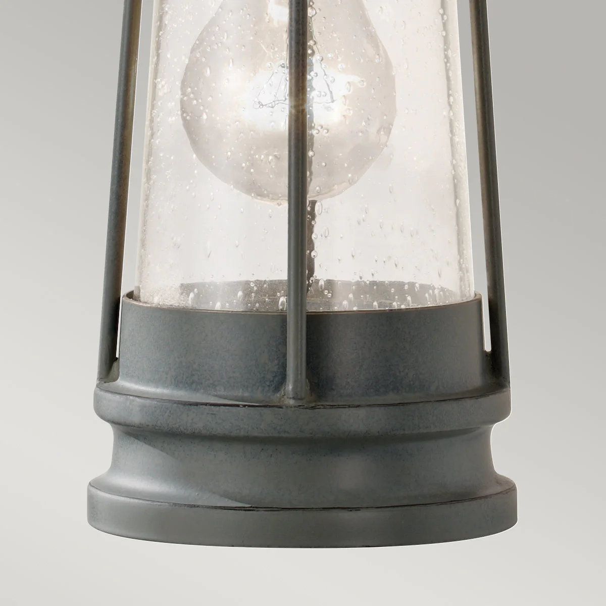Chelsea Harbor Wall Lantern – Storm Cloud Finish - Image 4