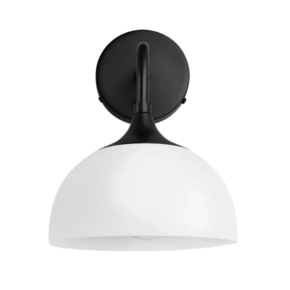 Chelsea Opal Glass Globe/Dome Wall Light  - Various Finishes - Image 4