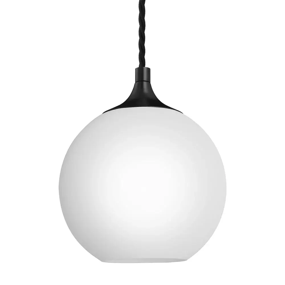 Chelsea Opal Glass Globe Pendant Light- Various Finishes - Image 6