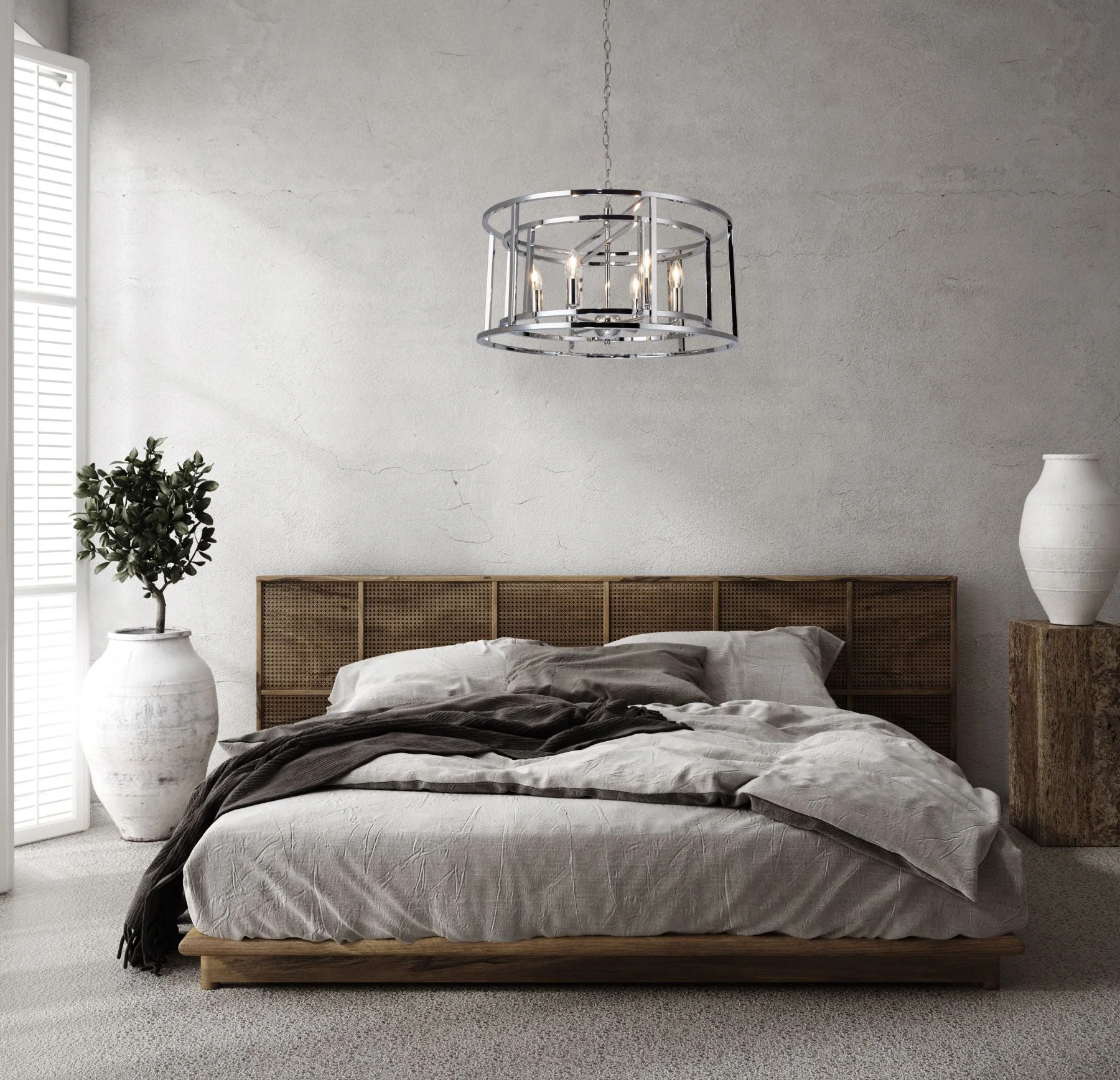 Chester 4/6 Lt Centre Ceiling Light -  Various Finish - Image 4