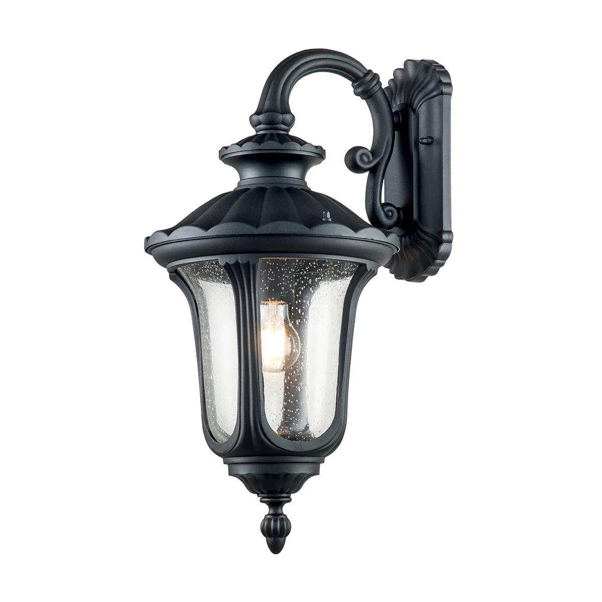 Chicago Lantern - Rusty Bronze Patina/Textured Black E14 IP44 - Image 12
