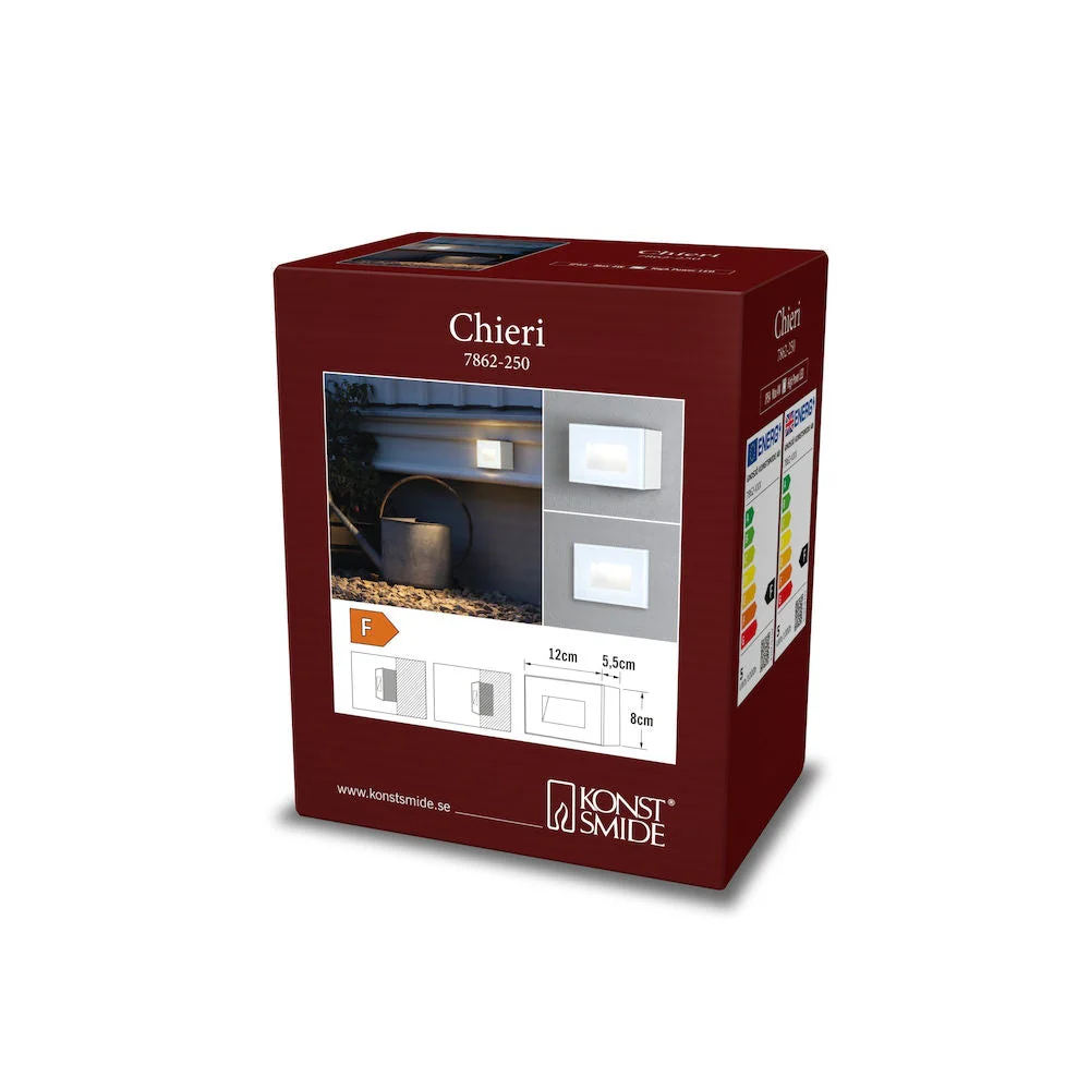 Chieri Small/Medium Light Black High Power Led IP54 - Image 12