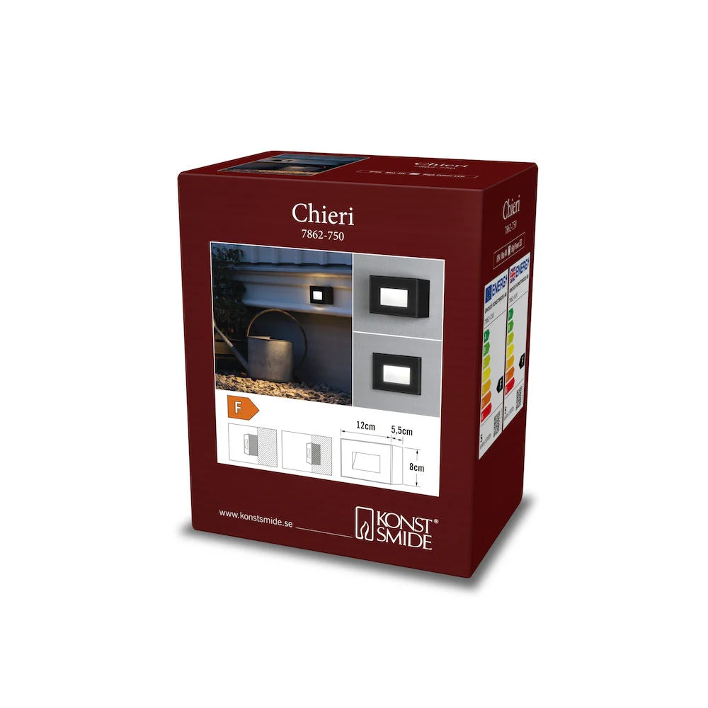 Chieri Small/Medium Light Black High Power Led IP54 - Image 18