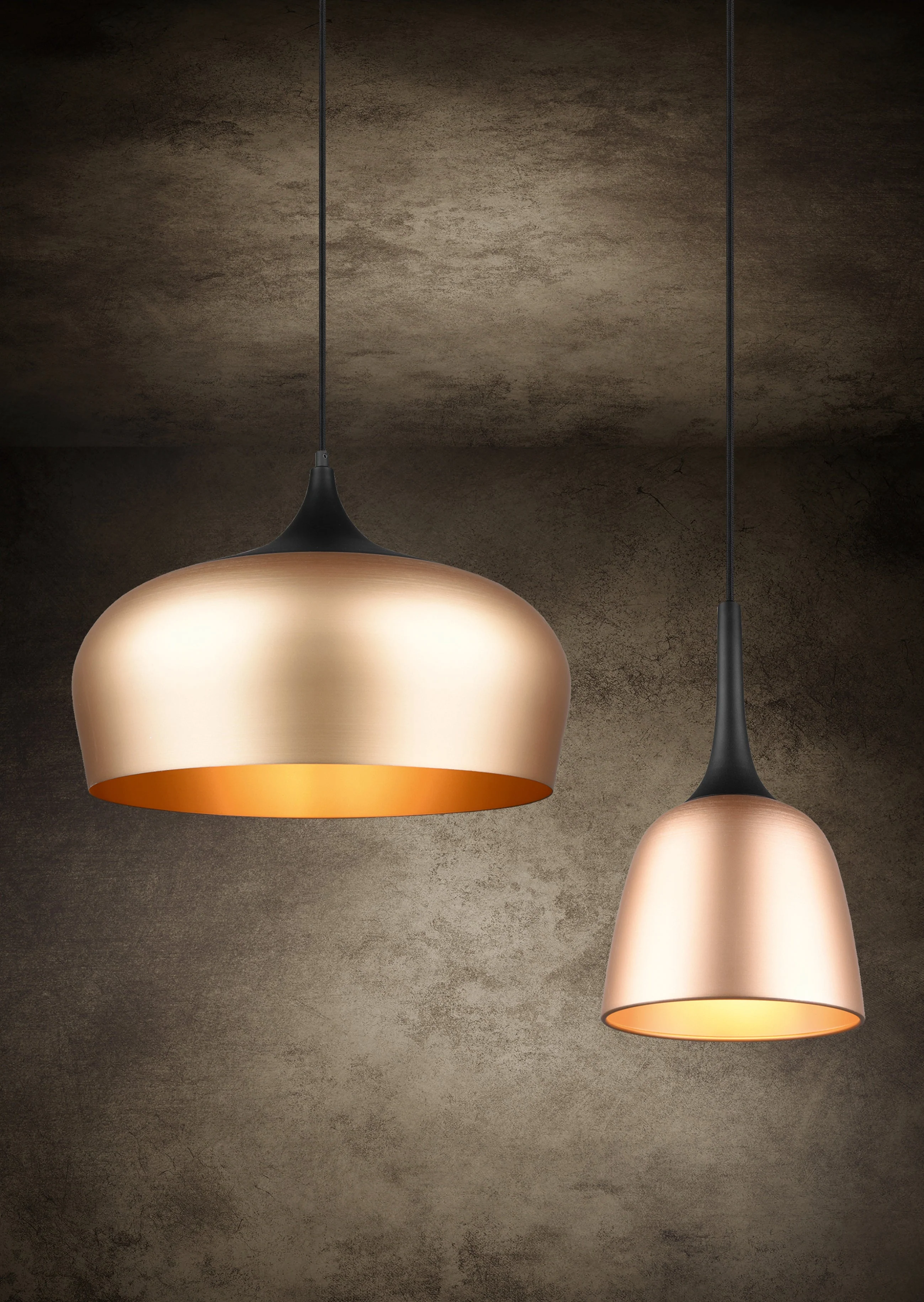 Chiron Hanging Pendant - Matt Brass - Image 7