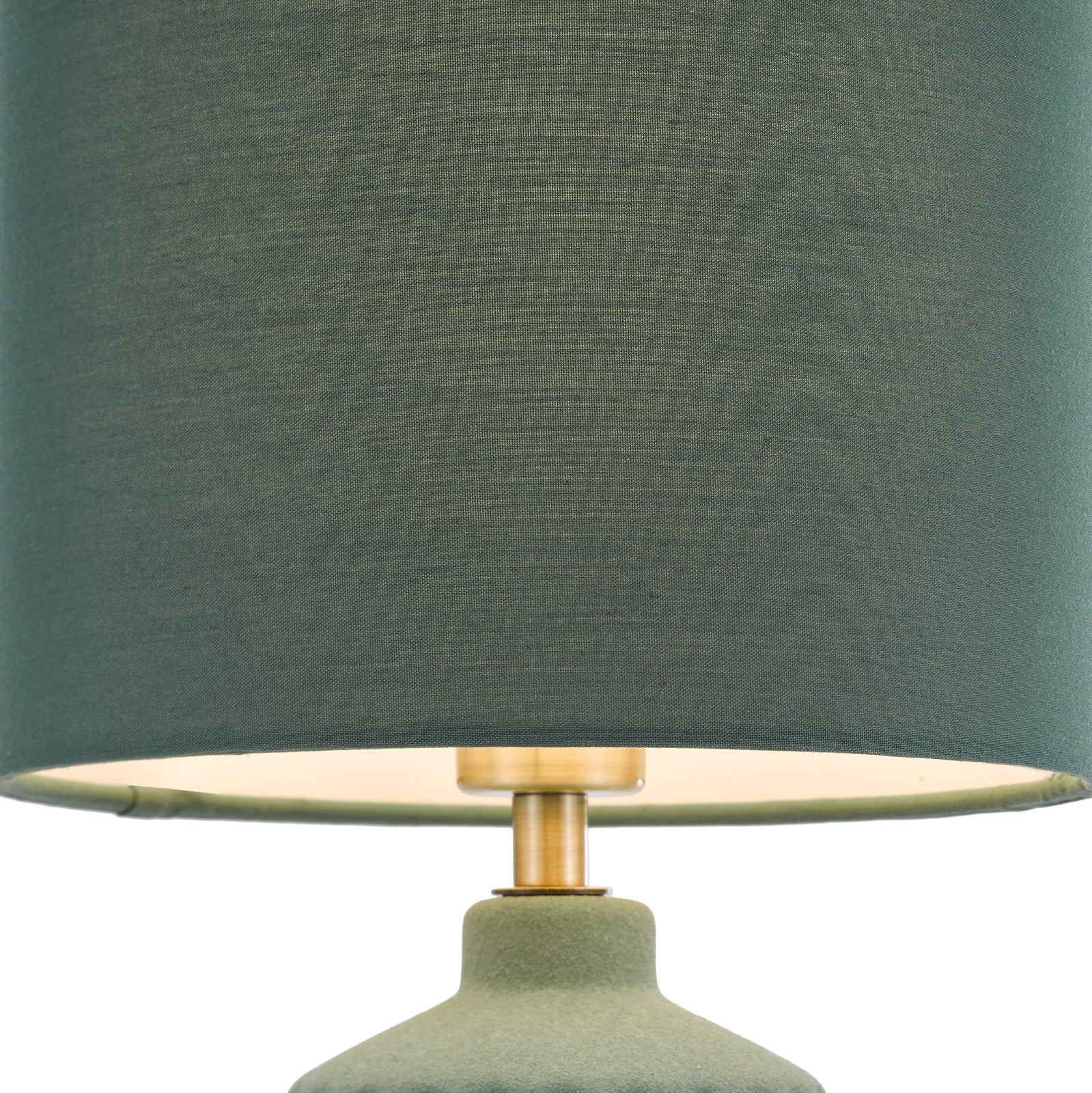 Chloris Table Lamp Green With Shade E14 - Image 3