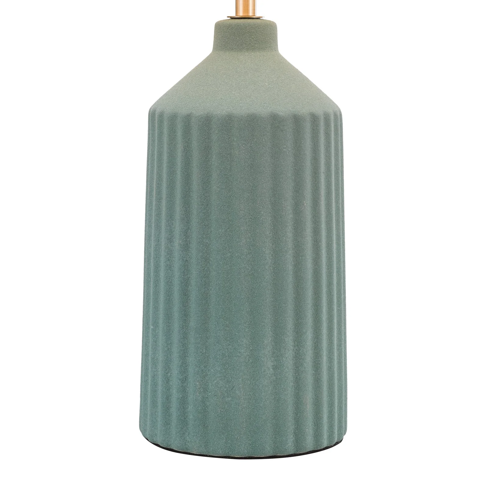 Chloris Table Lamp Green/Grey With Shade E27 - Image 3