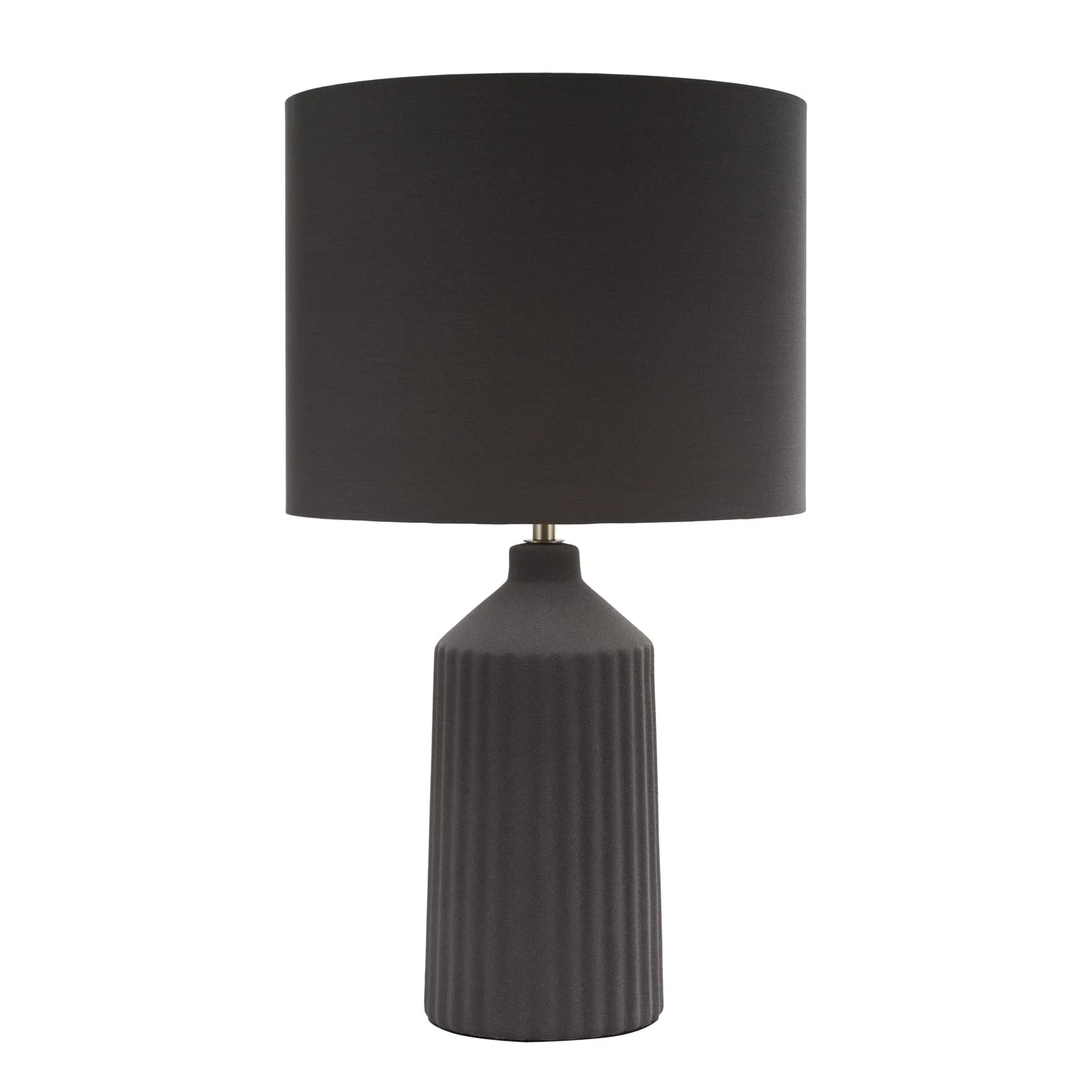 Chloris Table Lamp Green/Grey With Shade E27 - Image 8