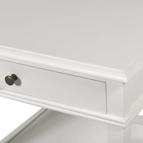 Chrissy White Bedside Table - Image 2