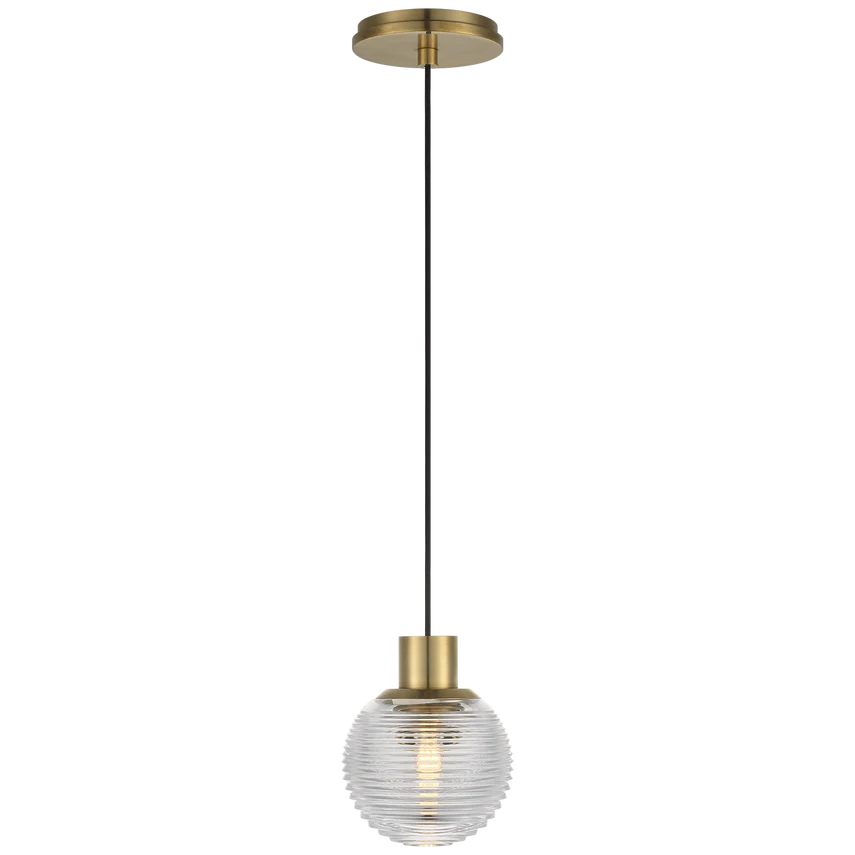 Circon 5" Mini Pendant- Bronze/ Brass/Polished Nickel Finishes - Image 3