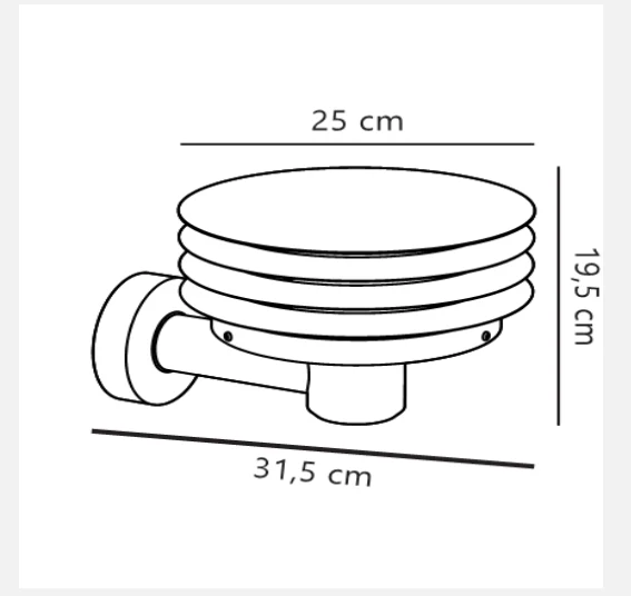 Cirella Wall light- Seaside black - Image 10
