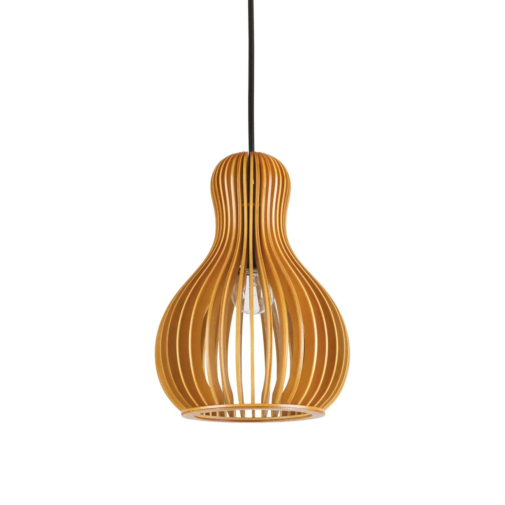 Citrus Pendant various Shape - Wood Finish - Image 3