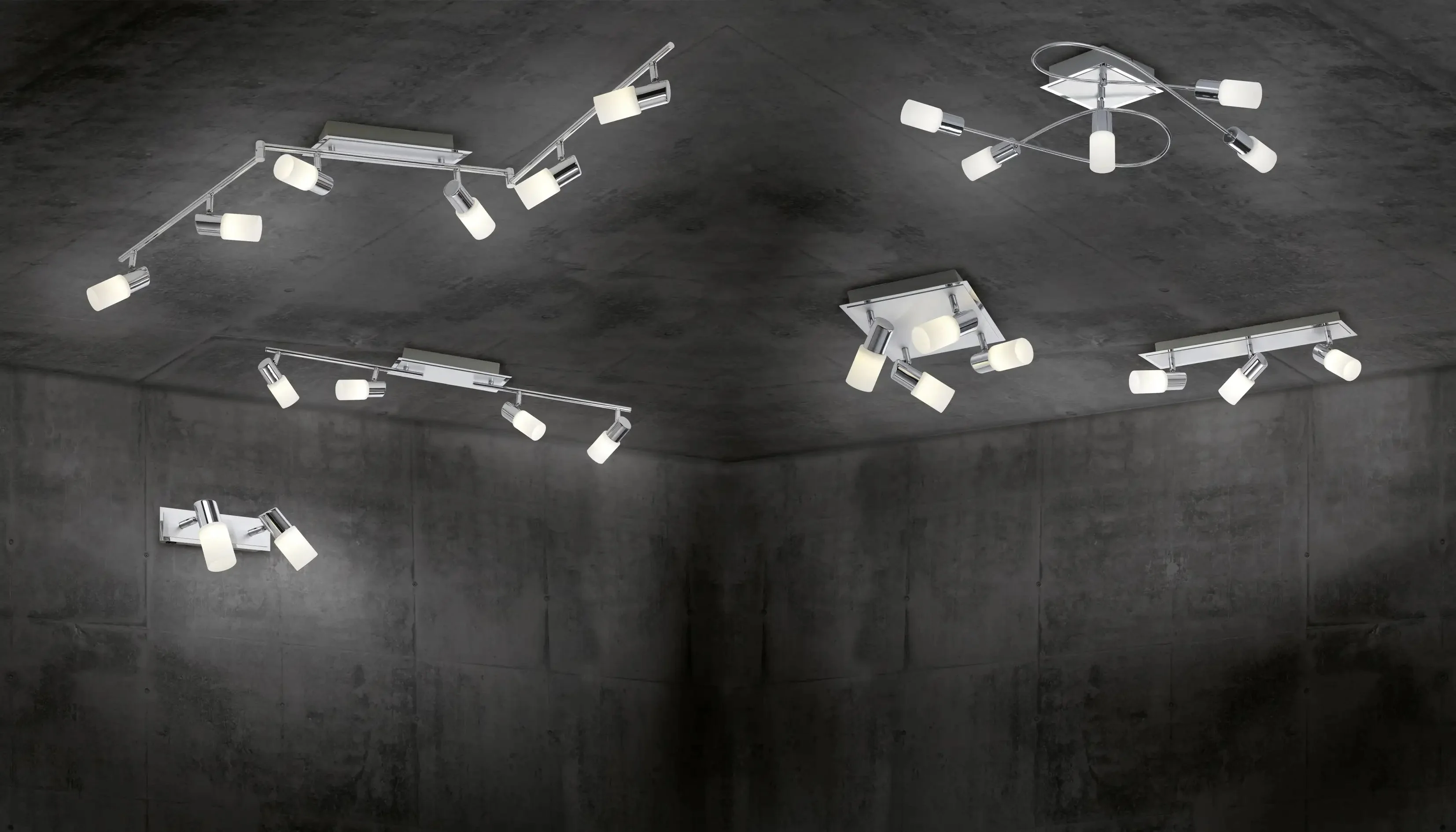 Clapton 2Lt Wall Mount Spotlight - Image 3