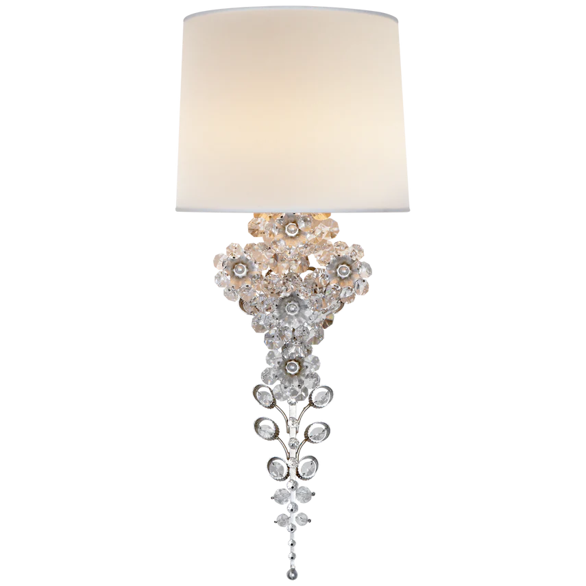 Claret Tail Sconce - Silver Leaf/Gild - Image 2