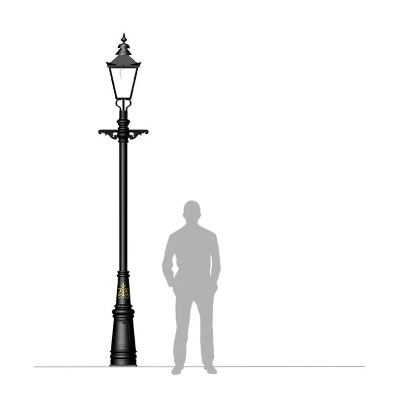 Clarinda 3.5m Lamp Post - Cast Iron - Image 6