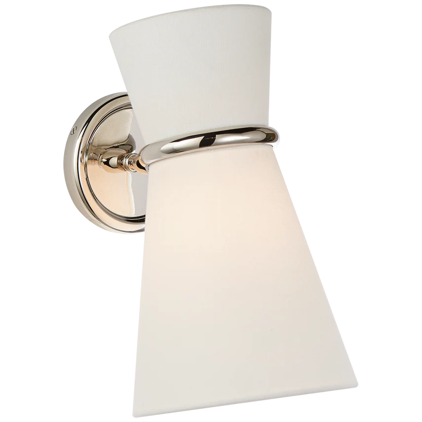 Clarkson Pivoting Sconce - Brass/Nickel - Image 2