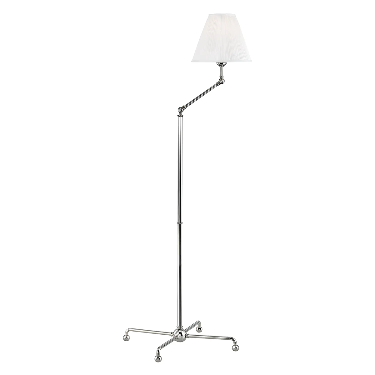 Classic No.1 1Lt Adjustable Floor Lamp - Bronze/Nickel - Image 2