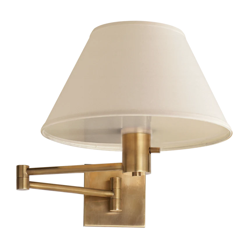 Classic Swing Arm Wall Lamp - Various Colours - Image 2