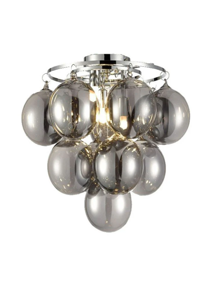 Clementine Ceiling Light - Smoke/ Clear