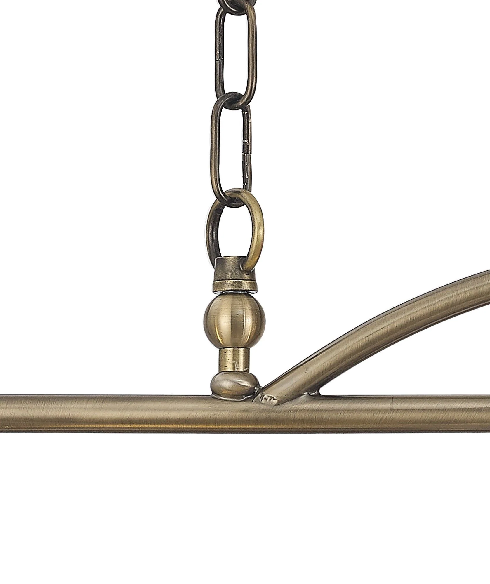 Cleron Semi Flush / Kitchen Light, 2/3, Satin Nickel, Polished Nickel, Antique Brass / Prismatic Glass - Image 29