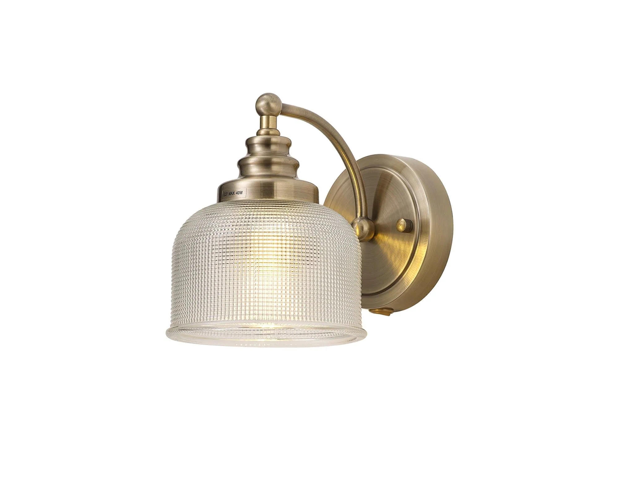 Cleron Switched Wall Lamp E27 - Image 7