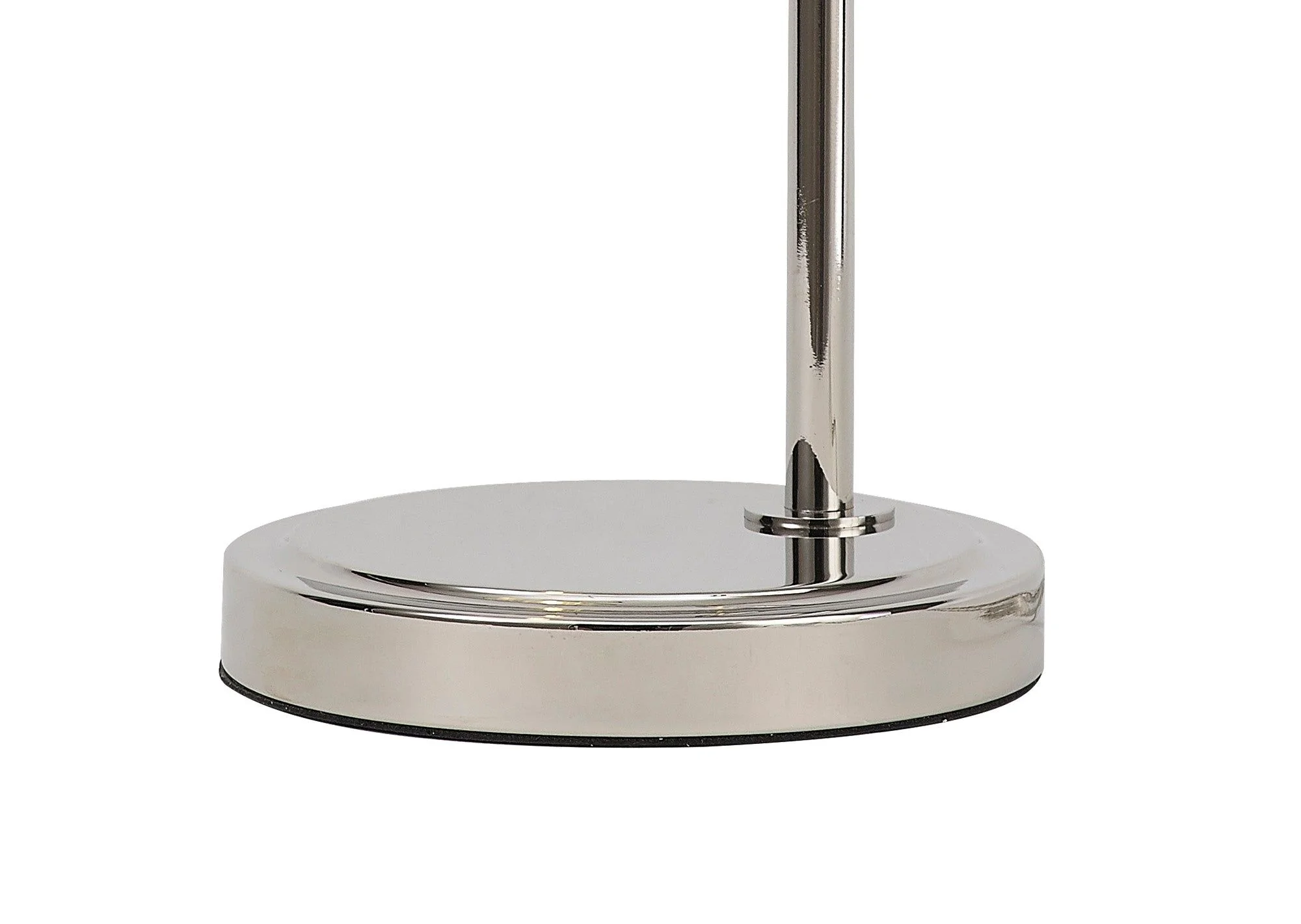 Cleron Table Lamp 1 Light E27 Satin Nickel / Antique Brass /Polished Nickel / Prismatic Glass - Image 3
