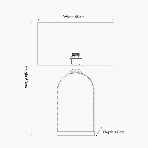 Cloche Clear Glass and Antique Brass Table Lamp - Image 2