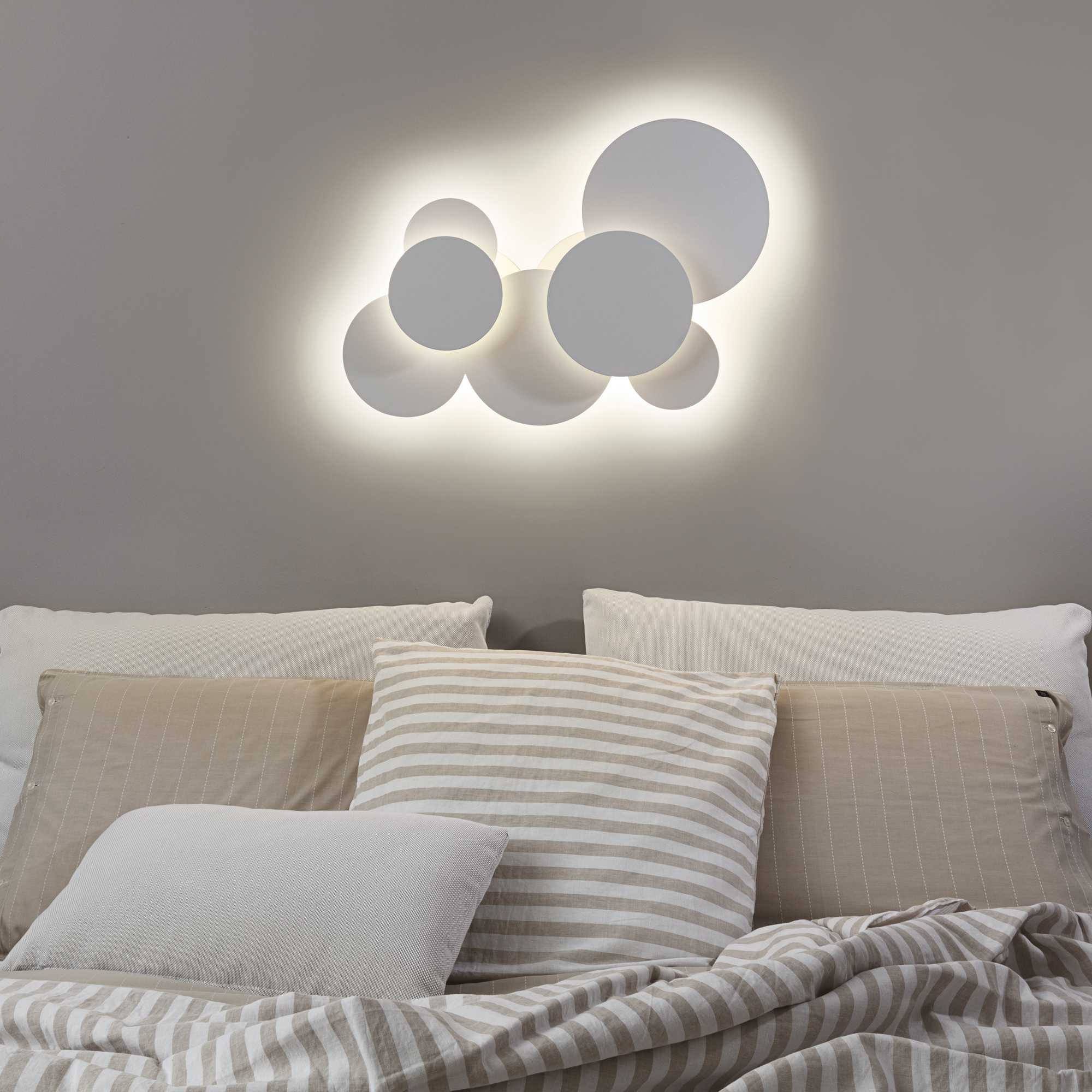 Cloud Flush Light Small/Medium - White Finish - Image 3