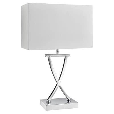 Club Table Lamp - Brass/Chrome - Image 5